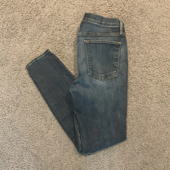 Frame Denim Le High Skinny Jeans Denim Pants Y2K Vintage sz 31 - Picture 5 of 6